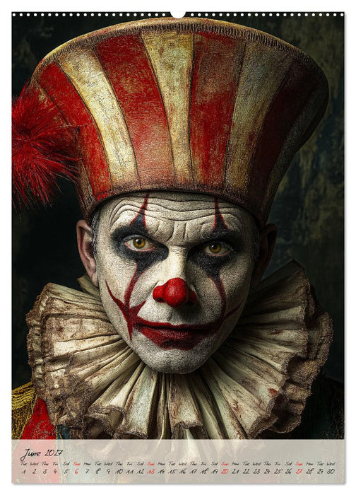 Circus Faces (CALVENDO Monthly Calendar 2027)