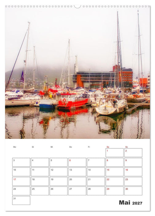 Norwegens Küstenstädte - Reiseplaner (CALVENDO Wandkalender 2027)