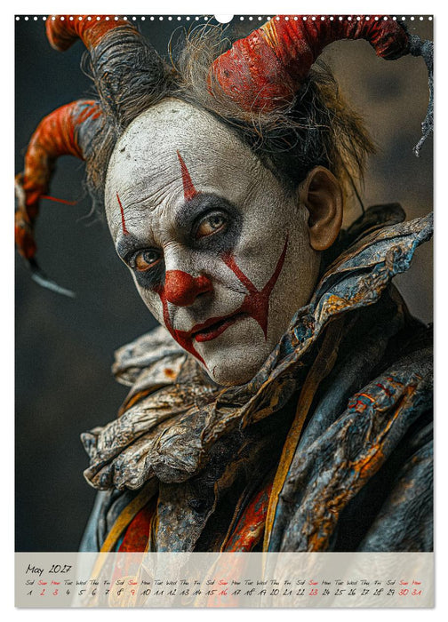Circus Faces (CALVENDO Premium-Calendar 2027)