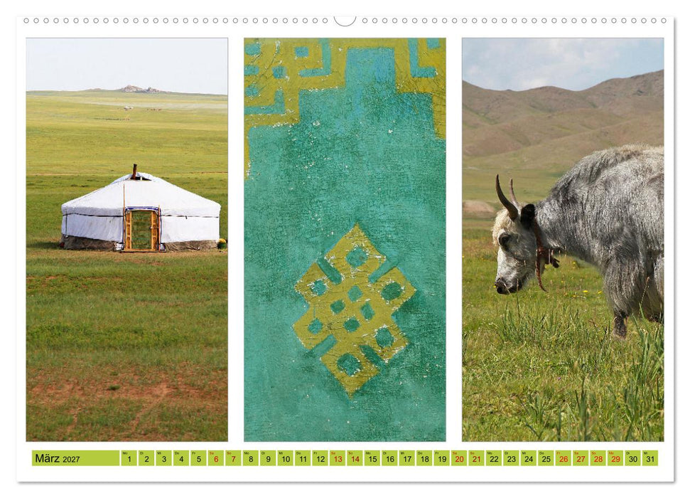 Farbenfrohes aus Asien (CALVENDO Wandkalender 2027)
