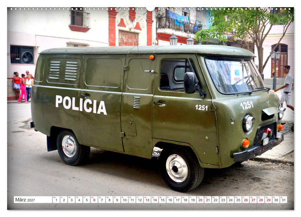 60 Jahre Buchanka - Der Kult-Transporter der UdSSR UAZ-452 (CALVENDO Wandkalender 2027)