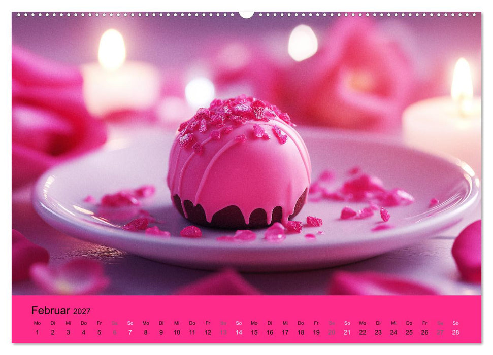 Kalender in PINK (CALVENDO Wandkalender 2027)