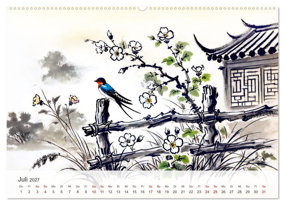 Das Leben der Schwalben - Getragen von Wind und Freiheit (CALVENDO Premium Wandkalender 2027)