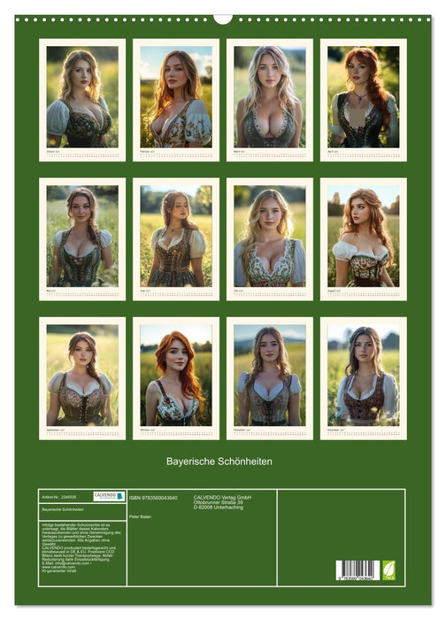 Bayerische Schönheiten (CALVENDO Wandkalender 2027)