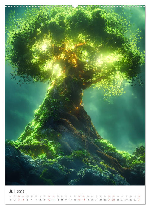 Midgard - Mythische Landschaften des Nordens (CALVENDO Premium Wandkalender 2027)