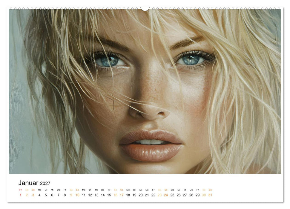 Magische Frauen Portraits (CALVENDO Wandkalender 2027)