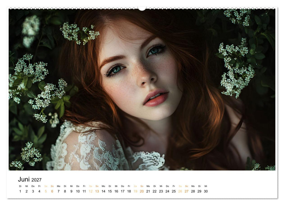 Magische Frauen Portraits (CALVENDO Premium Wandkalender 2027)