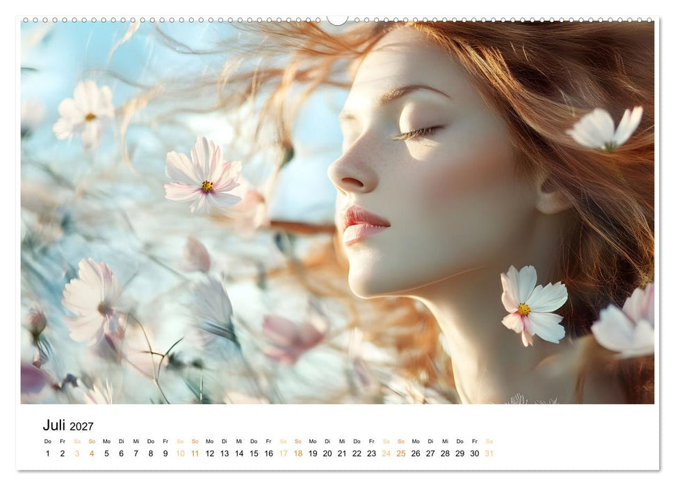 Magische Frauen Portraits (CALVENDO Premium Wandkalender 2027)