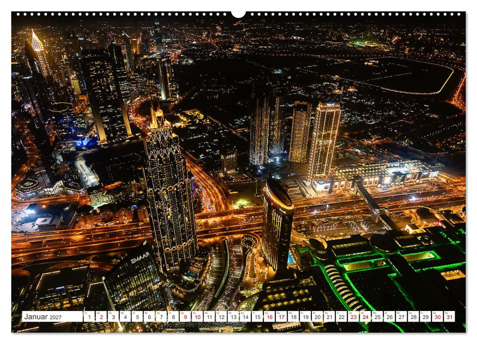 Dubai - Das achte Weltwunder (CALVENDO Wandkalender 2027)