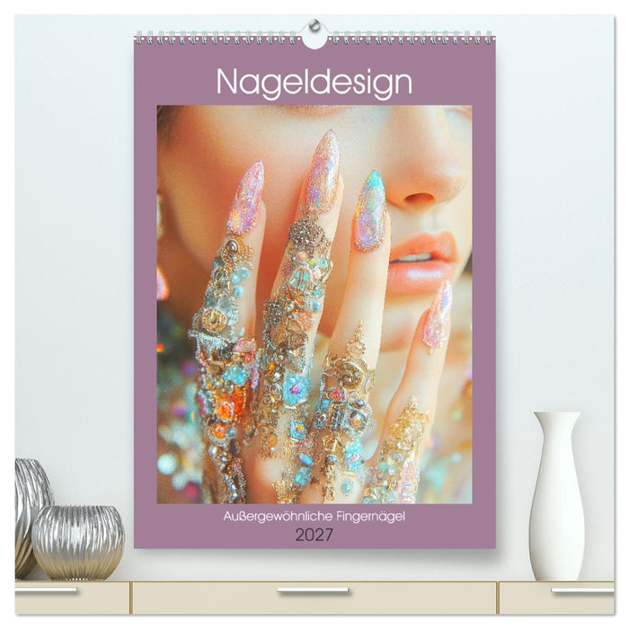 Nageldesign. Außergewöhnliche Fingernägel (CALVENDO Premium Wandkalender 2027)
