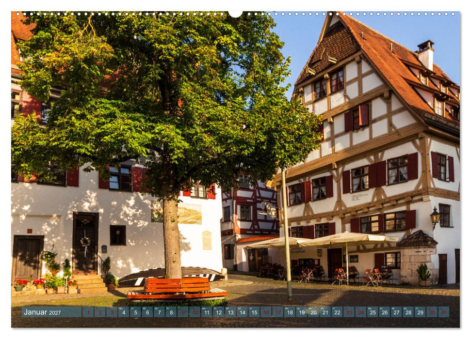 Die Fischerstadt - Ein mittelalterliches Stadtviertel in Ulm (CALVENDO Wandkalender 2027)
