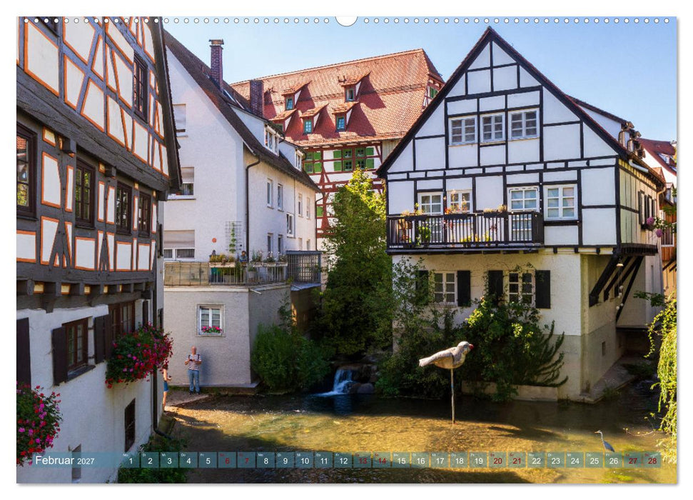 Die Fischerstadt - Ein mittelalterliches Stadtviertel in Ulm (CALVENDO Wandkalender 2027)