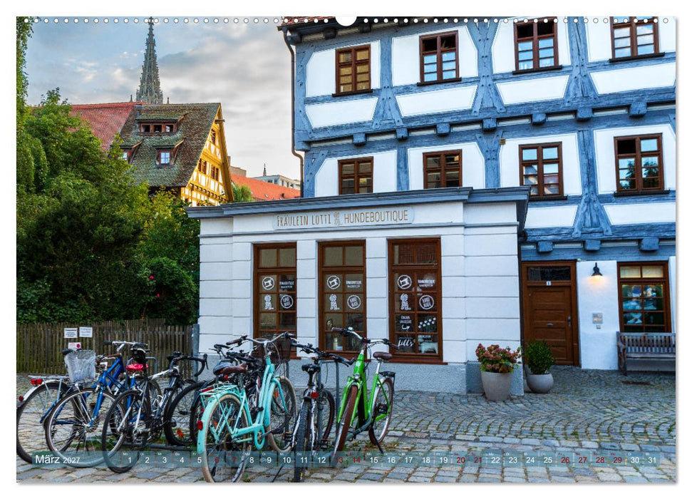 Die Fischerstadt - Ein mittelalterliches Stadtviertel in Ulm (CALVENDO Wandkalender 2027)