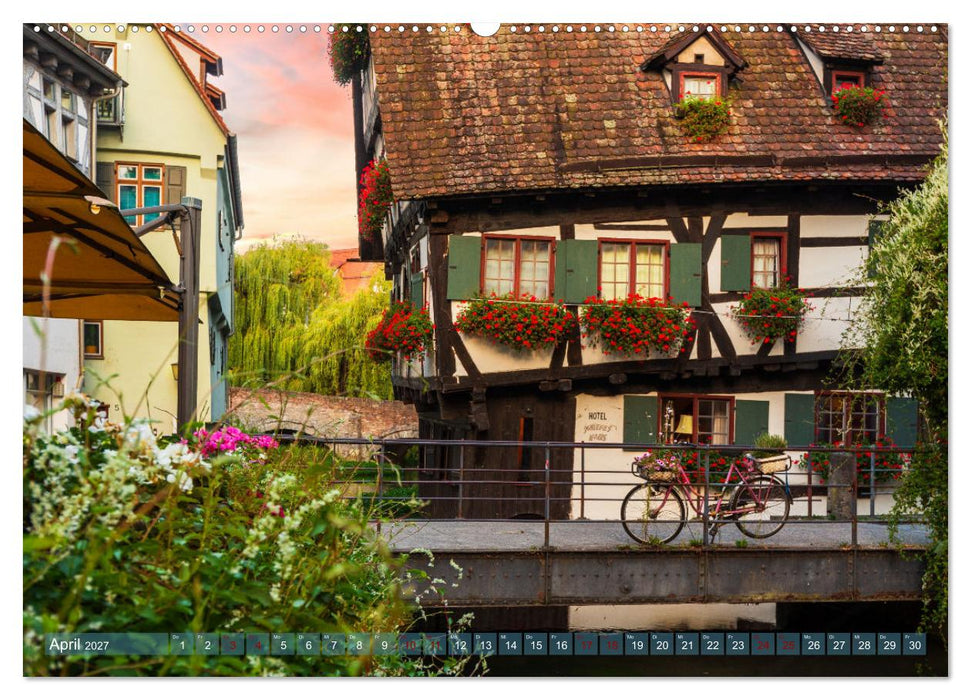 Die Fischerstadt - Ein mittelalterliches Stadtviertel in Ulm (CALVENDO Wandkalender 2027)