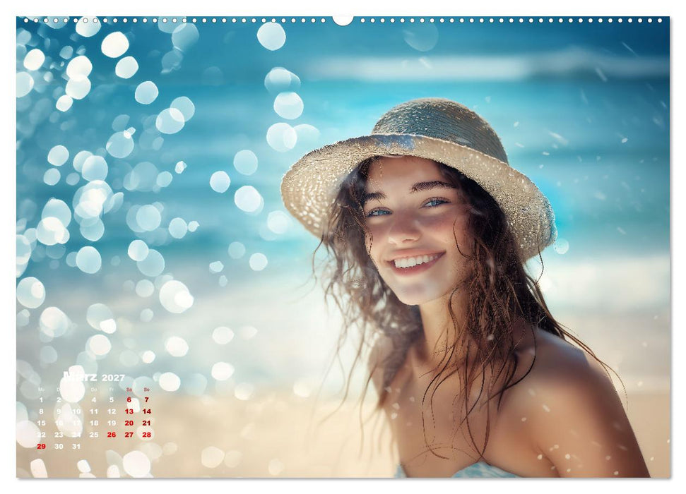 Endlich Strandurlaub (CALVENDO Premium Wandkalender 2027)