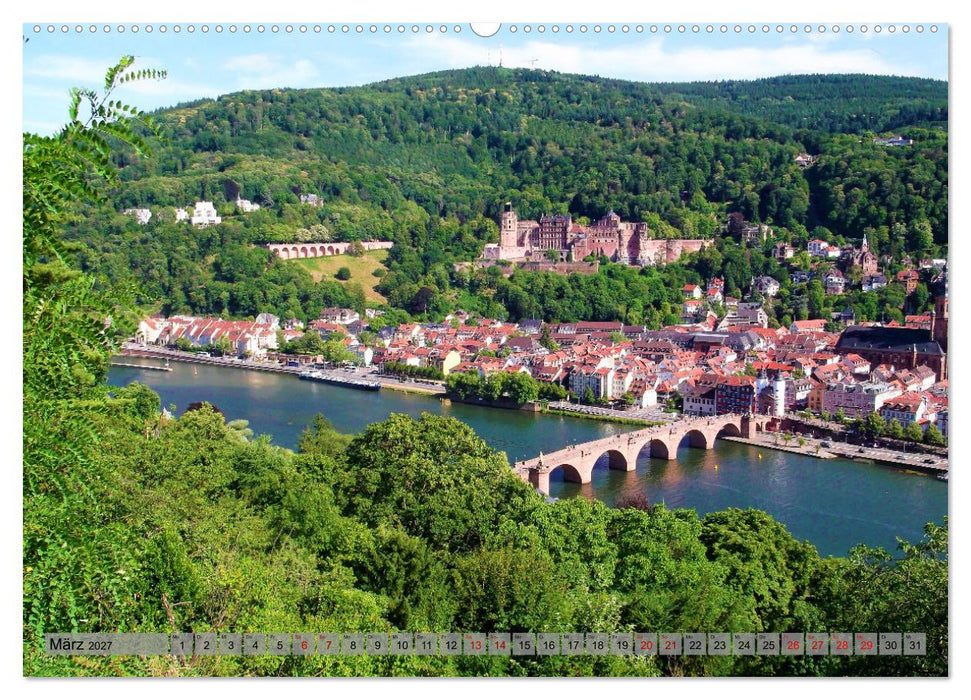 Flüsse in Deutschland (CALVENDO Wandkalender 2027)