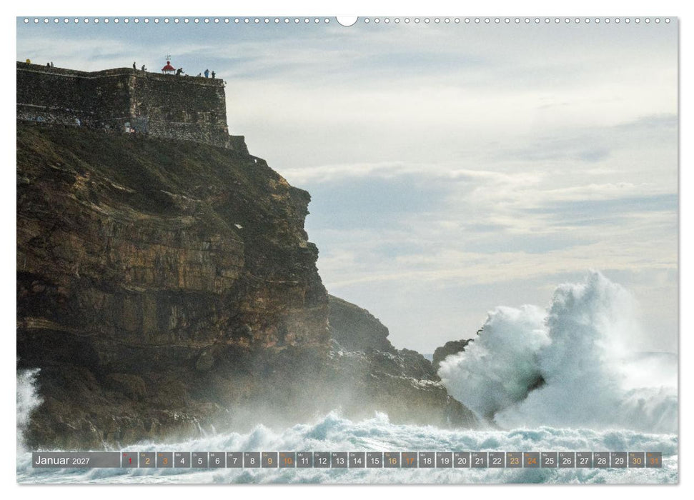 OCEAN POWER - Die Riesenwellen von Nazaré (CALVENDO Premium Wandkalender 2027)