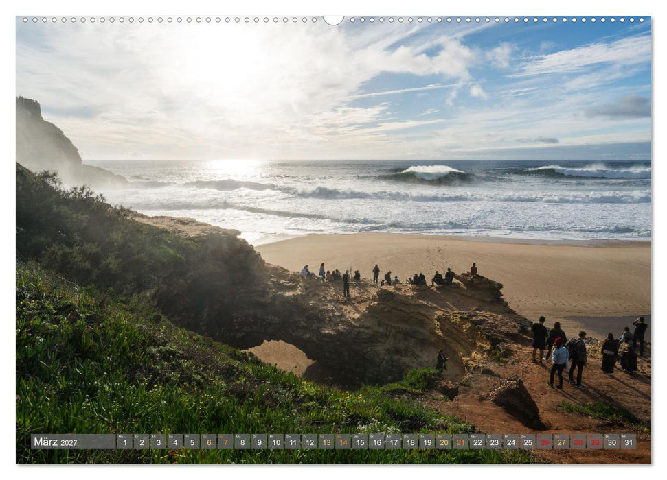 OCEAN POWER - Die Riesenwellen von Nazaré (CALVENDO Premium Wandkalender 2027)