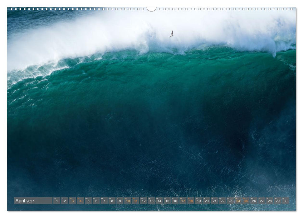 OCEAN POWER - Die Riesenwellen von Nazaré (CALVENDO Premium Wandkalender 2027)