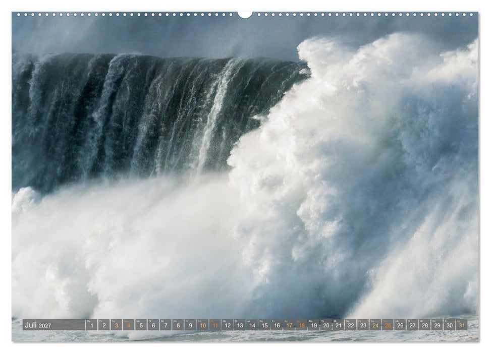 OCEAN POWER - Die Riesenwellen von Nazaré (CALVENDO Premium Wandkalender 2027)