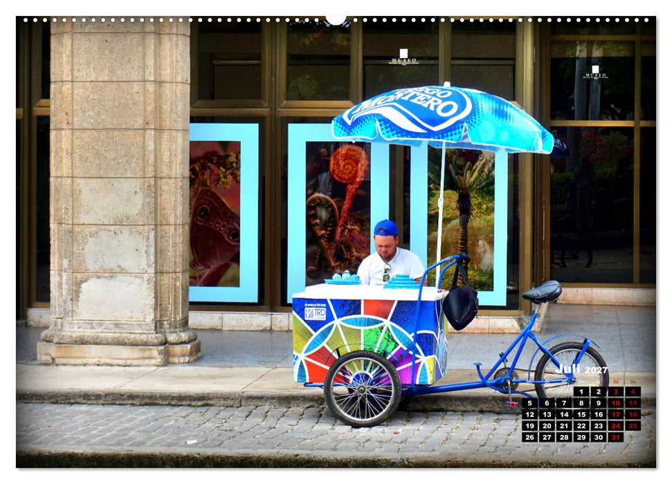 Fahrrad-Händler - Handel und Wandel in Havanna (CALVENDO Premium Wandkalender 2027)