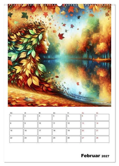 Blätter - Visionen (CALVENDO Wandkalender 2027)
