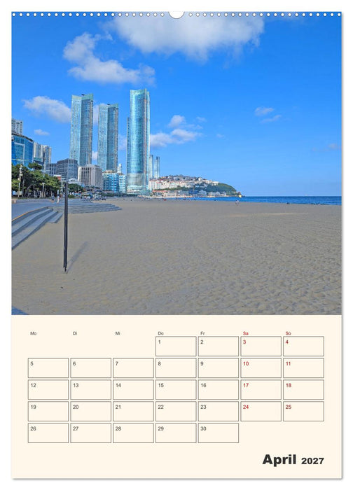 Busan - Eine Reise durch das Herz der Küstenstadt (CALVENDO Wandkalender 2027)