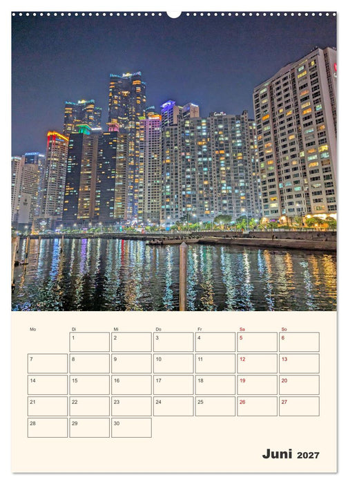 Busan - Eine Reise durch das Herz der Küstenstadt (CALVENDO Wandkalender 2027)