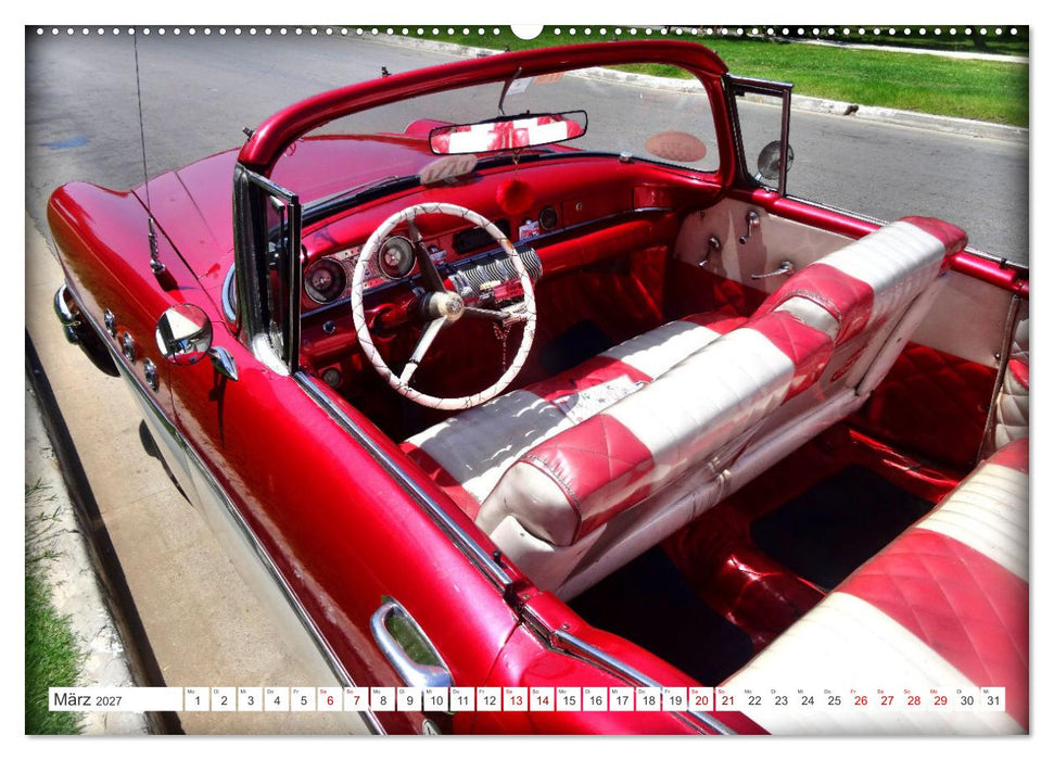 BUICK '55 - Mit 70 unterwegs in Kuba (CALVENDO Wandkalender 2027)
