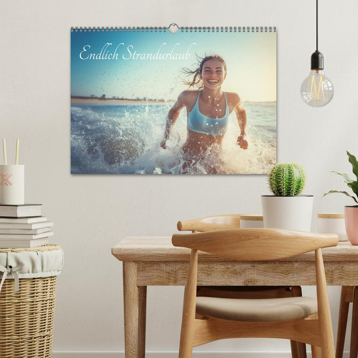 Endlich Strandurlaub (CALVENDO Wandkalender 2027)