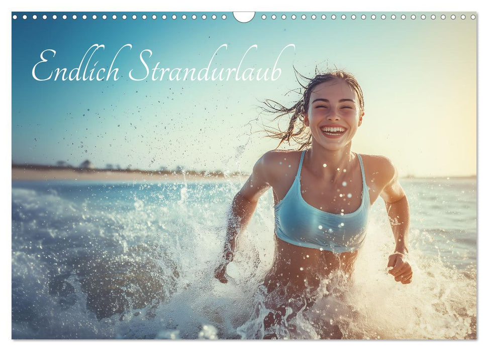 Endlich Strandurlaub (CALVENDO Wandkalender 2027)
