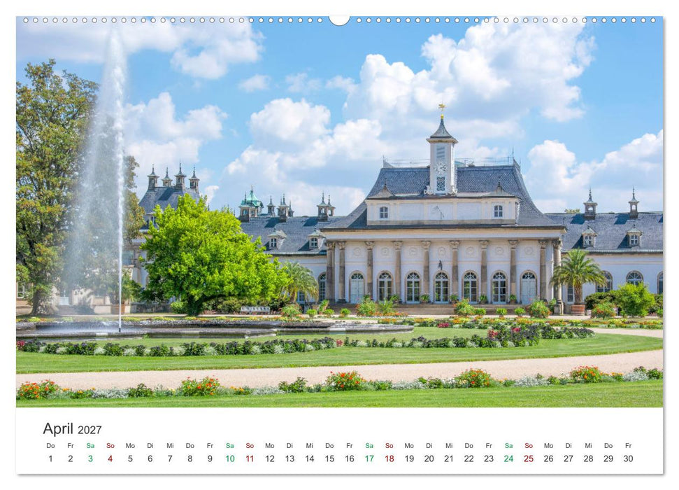 Schlösser - Bauwerke der Vergangenheit (CALVENDO Premium Wandkalender 2027)