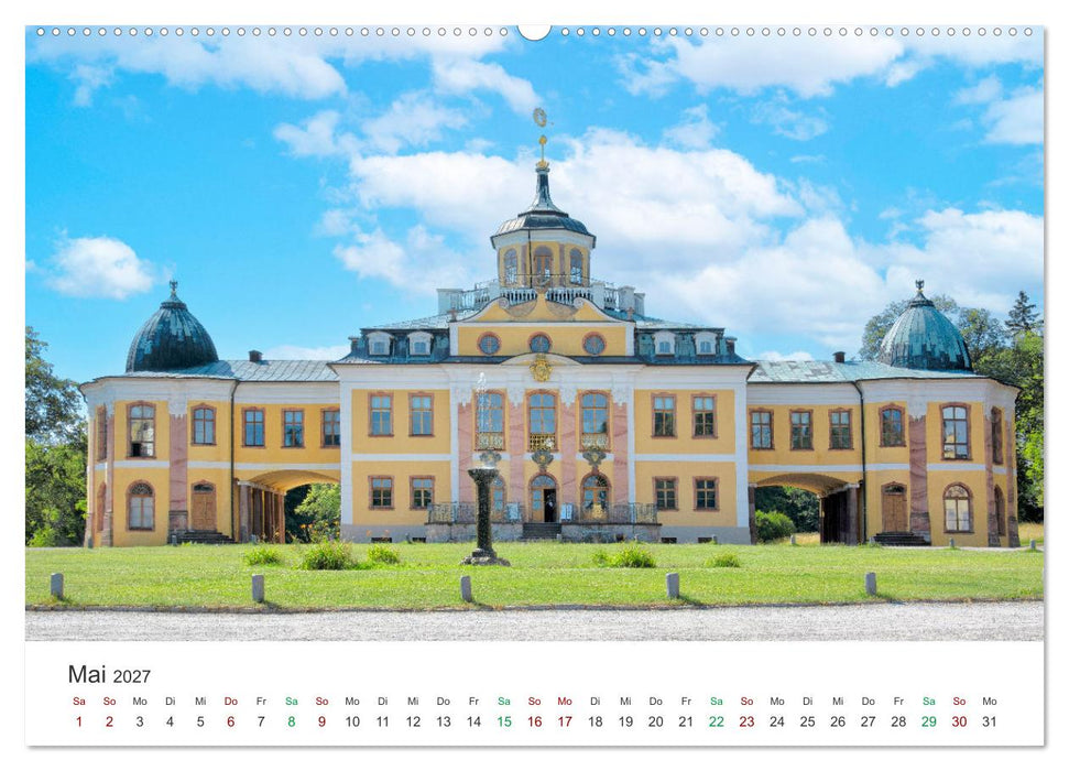 Schlösser - Bauwerke der Vergangenheit (CALVENDO Premium Wandkalender 2027)