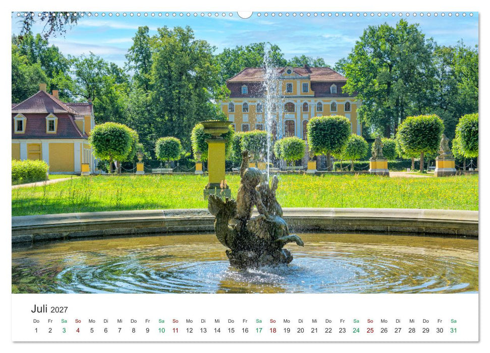 Schlösser - Bauwerke der Vergangenheit (CALVENDO Premium Wandkalender 2027)