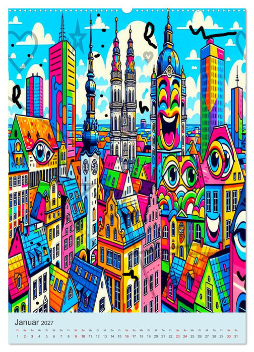 Deutschland hat Pop auf eigene Art (CALVENDO Wandkalender 2027)