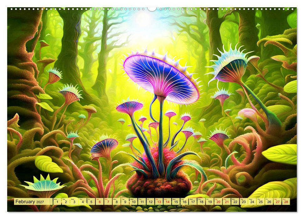 Intergalactic garden (CALVENDO Premium-Calendar 2027)