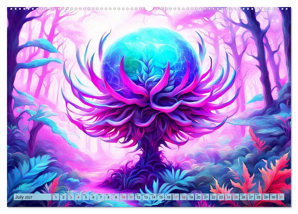 Intergalactic garden (CALVENDO Premium-Calendar 2027)