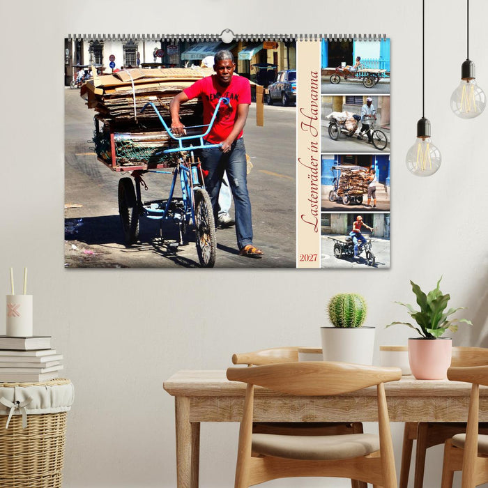 Lastenräder in Havanna (CALVENDO Wandkalender 2027)