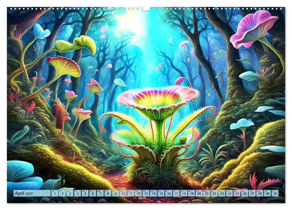 Intergalactic garden (CALVENDO Monthly Calendar 2027)