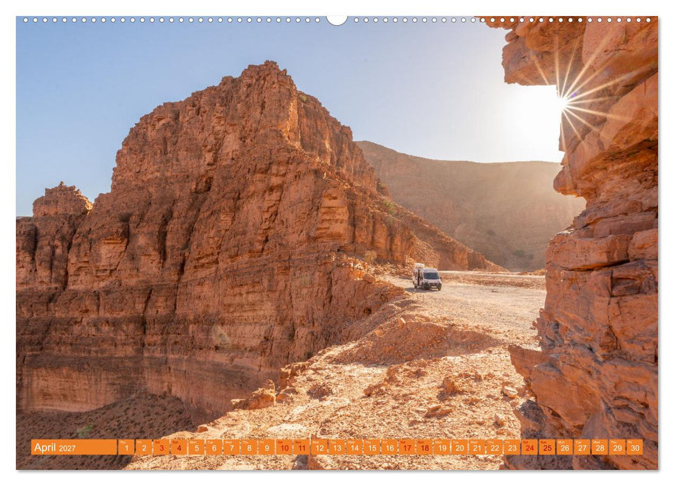 Van Life Road Trip Morocco (CALVENDO Premium-Calendar 2027)