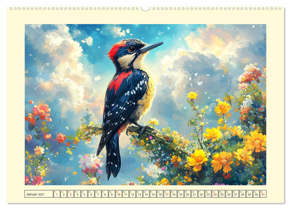 Willkommen im Wunderwald. Zauberhafte Abenteuer mit tierischen Freunden (CALVENDO Wandkalender 2027)