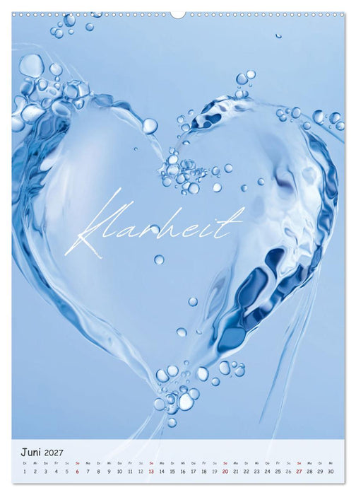 12 Worte für Liebe (CALVENDO Wandkalender 2027)