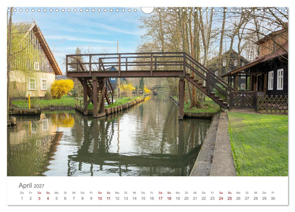 Spreewald - Ein Naturparadies (CALVENDO Wandkalender 2027)