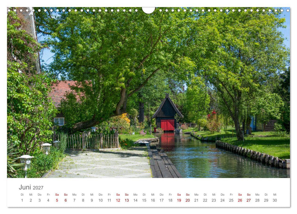 Spreewald - Ein Naturparadies (CALVENDO Wandkalender 2027)