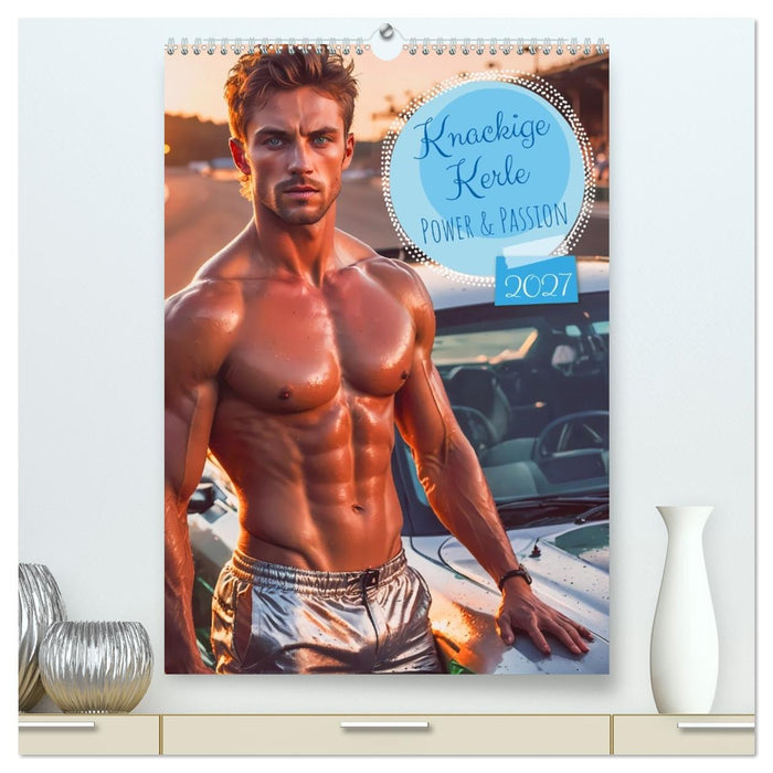 Knackige Kerle - Power & Passion (CALVENDO Premium Wandkalender 2027)
