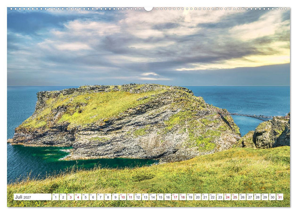 Cornwall - Malerische Landschaften mit grandiosen Küsten (CALVENDO Premium Wandkalender 2027)