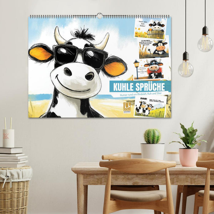 Kuhle Sprüche (CALVENDO Wandkalender 2027)