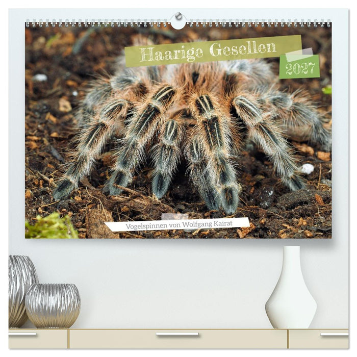 Haarige Gesellen (CALVENDO Premium Wandkalender 2027)
