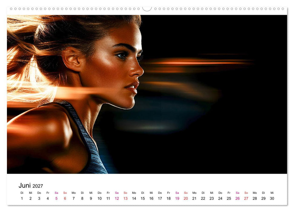 Sport Art (CALVENDO Wandkalender 2027)