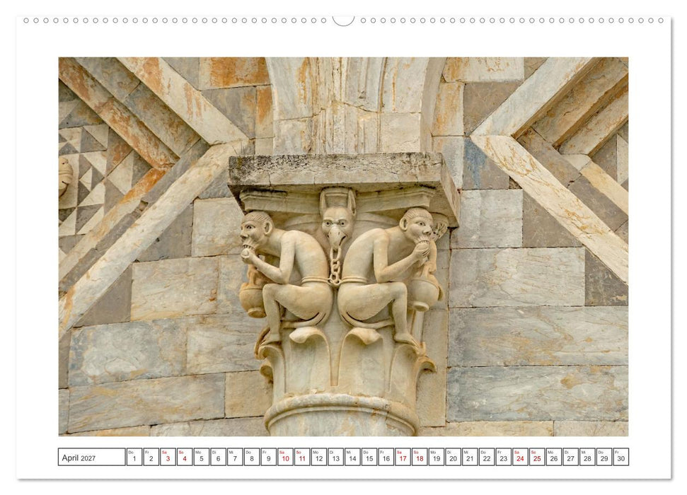 Pisa - wunderschönes Reiseziel (CALVENDO Wandkalender 2027)